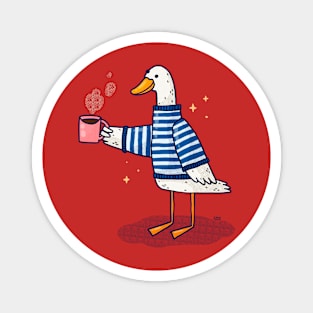 Coffee Goose Magnet